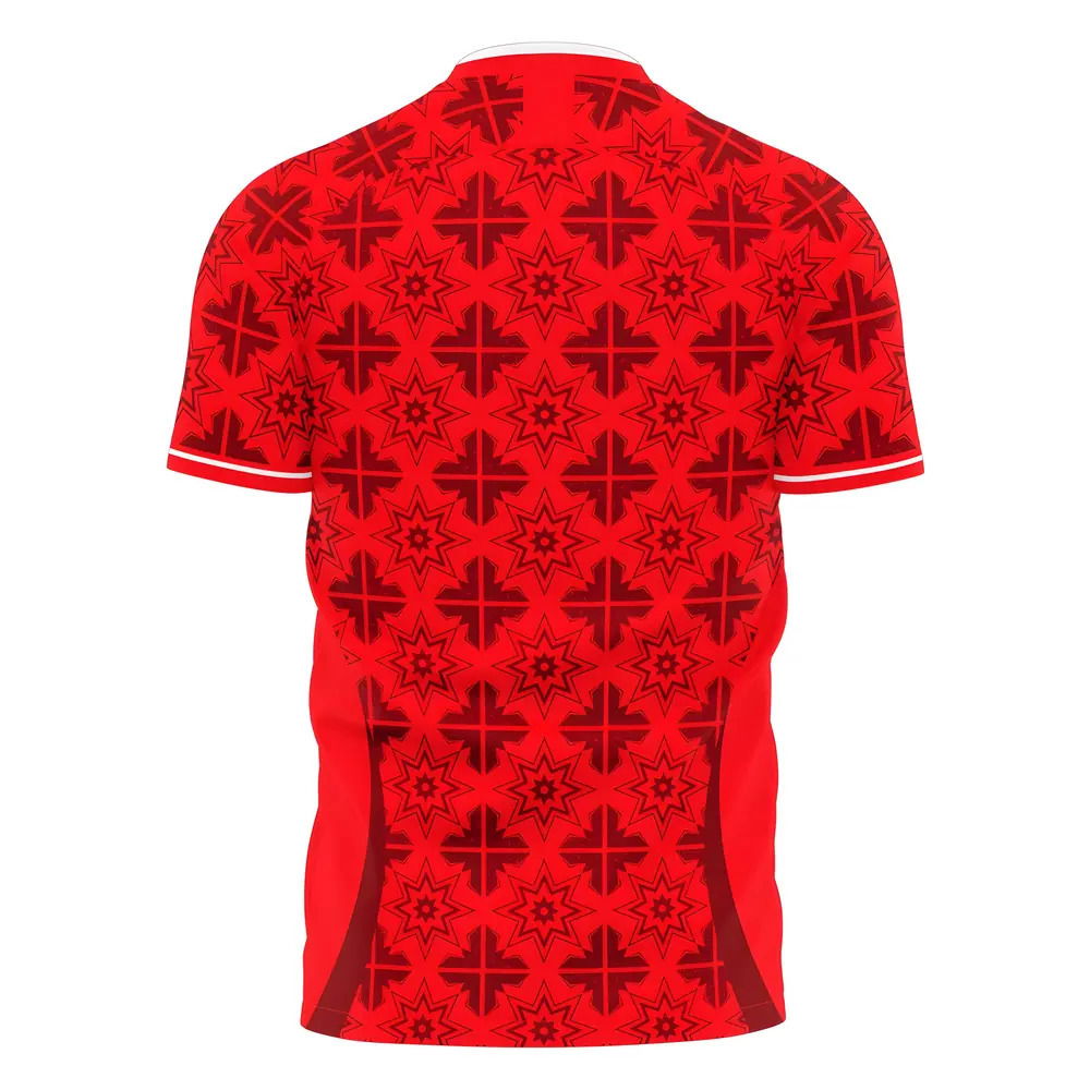  2025-2026 Turkey Euro Home Concept Shirt Adult Short Sleeve